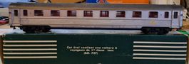 Voiture voyageurs SNCF Hornby-HO 737, 1ère classe, inox