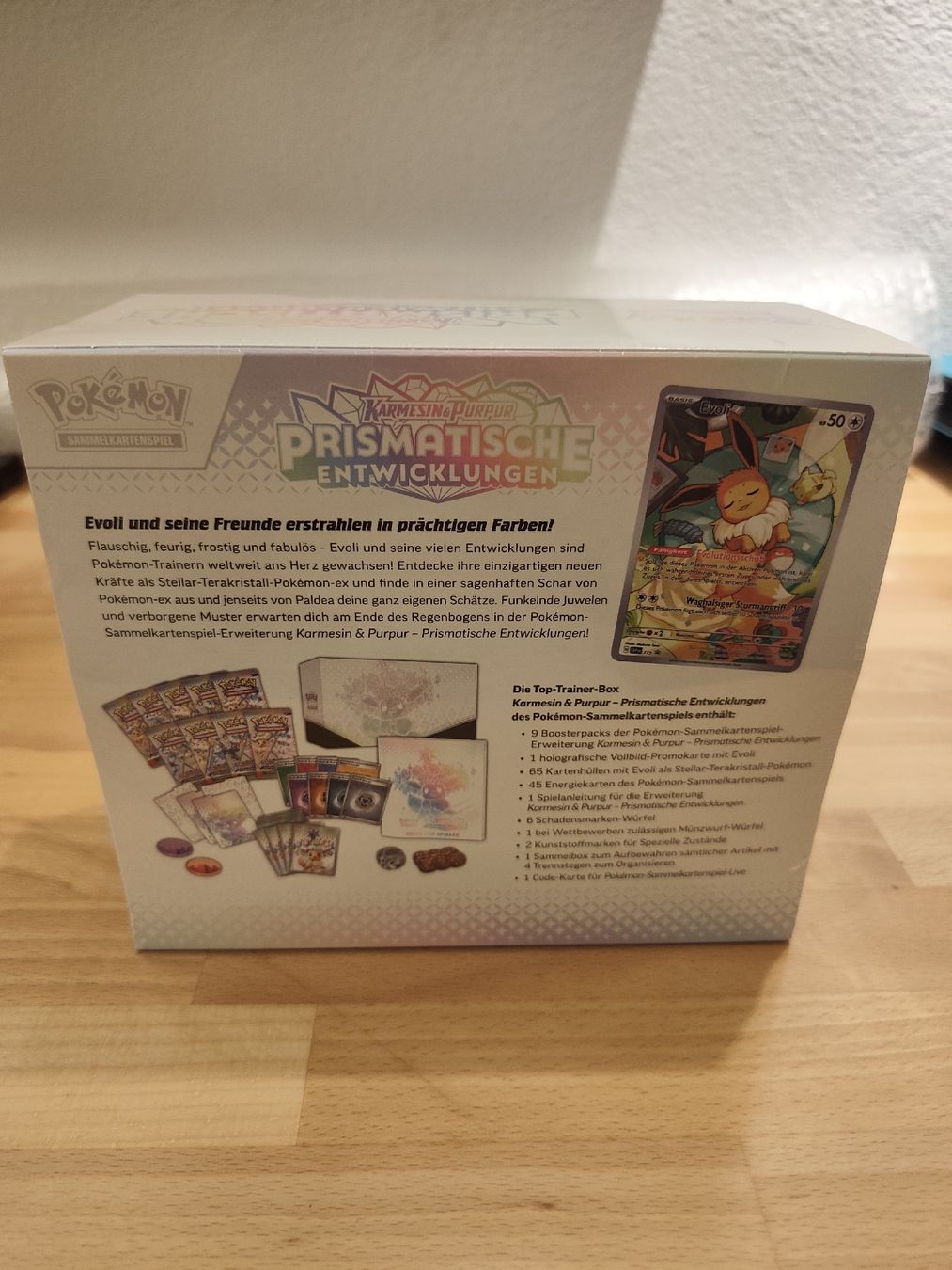 Pokémon Carte collezionabili: Prismatische entwicklung ETB – Nuovo e nell'imballaggio originale da Zürich venduto da DominicNussbaum 1