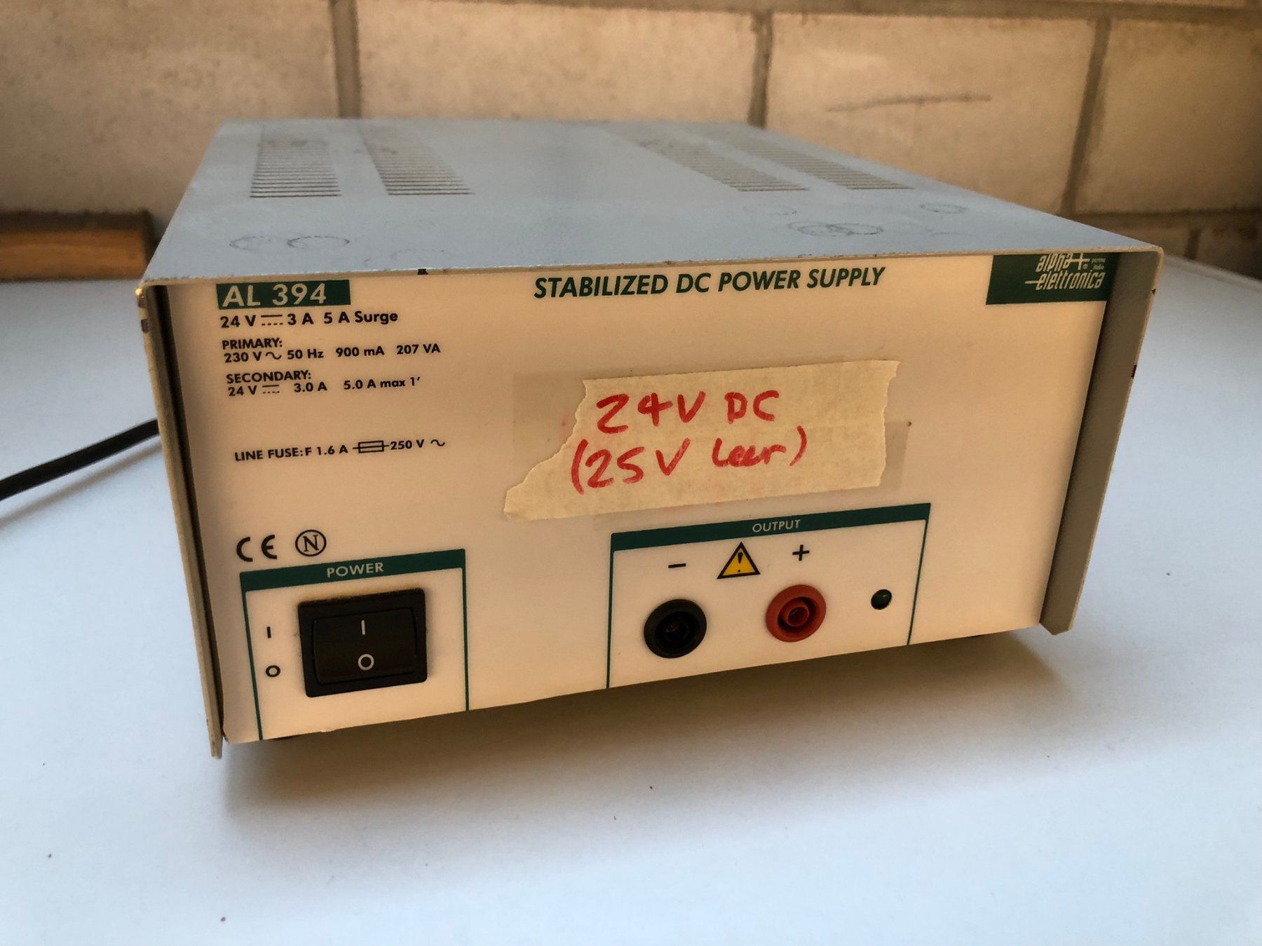Elektronikbauteile: Netzteil konventionell 24V DC 3A – Gebraucht aus Hinterkappelen von atomschnee