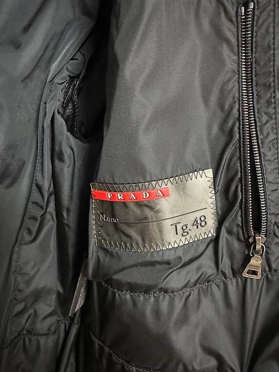 Prada Giacche: Prada Biker-Lederjacke, Größe 48 – Usato da Gümligen venduto da patrick127 1