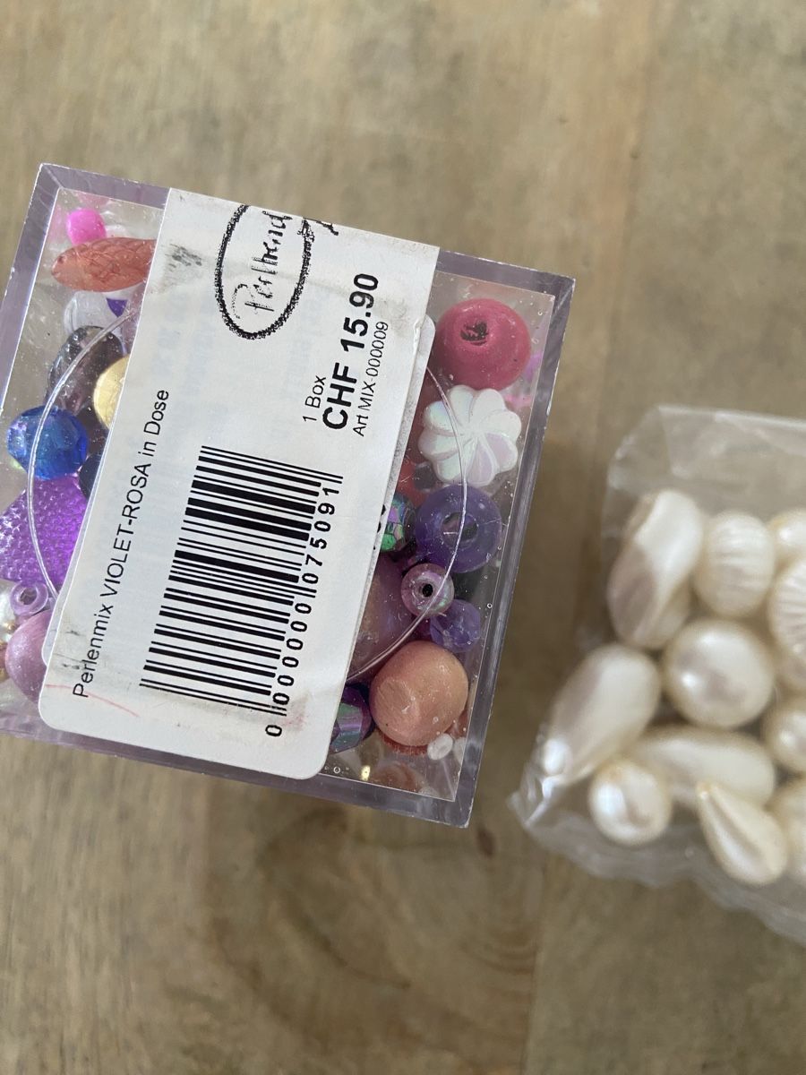 Perles (synthétiques): Bastelperlen  neu verschiedene Formen bunt weiss etc. – Neuf (Voir description) à Luzern par waterfront1 4