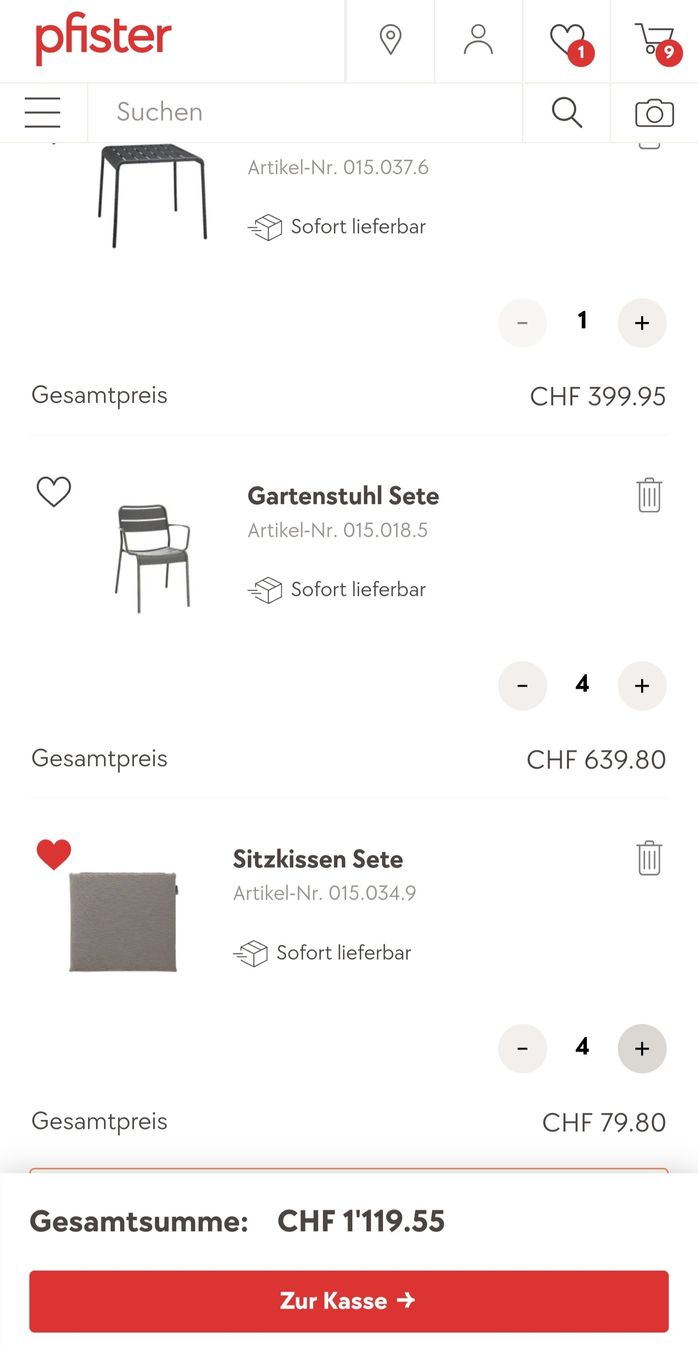 Tische: Gartentisch mit 4 Stühlen – Gebraucht aus Etzgen von VierRingeA6 5