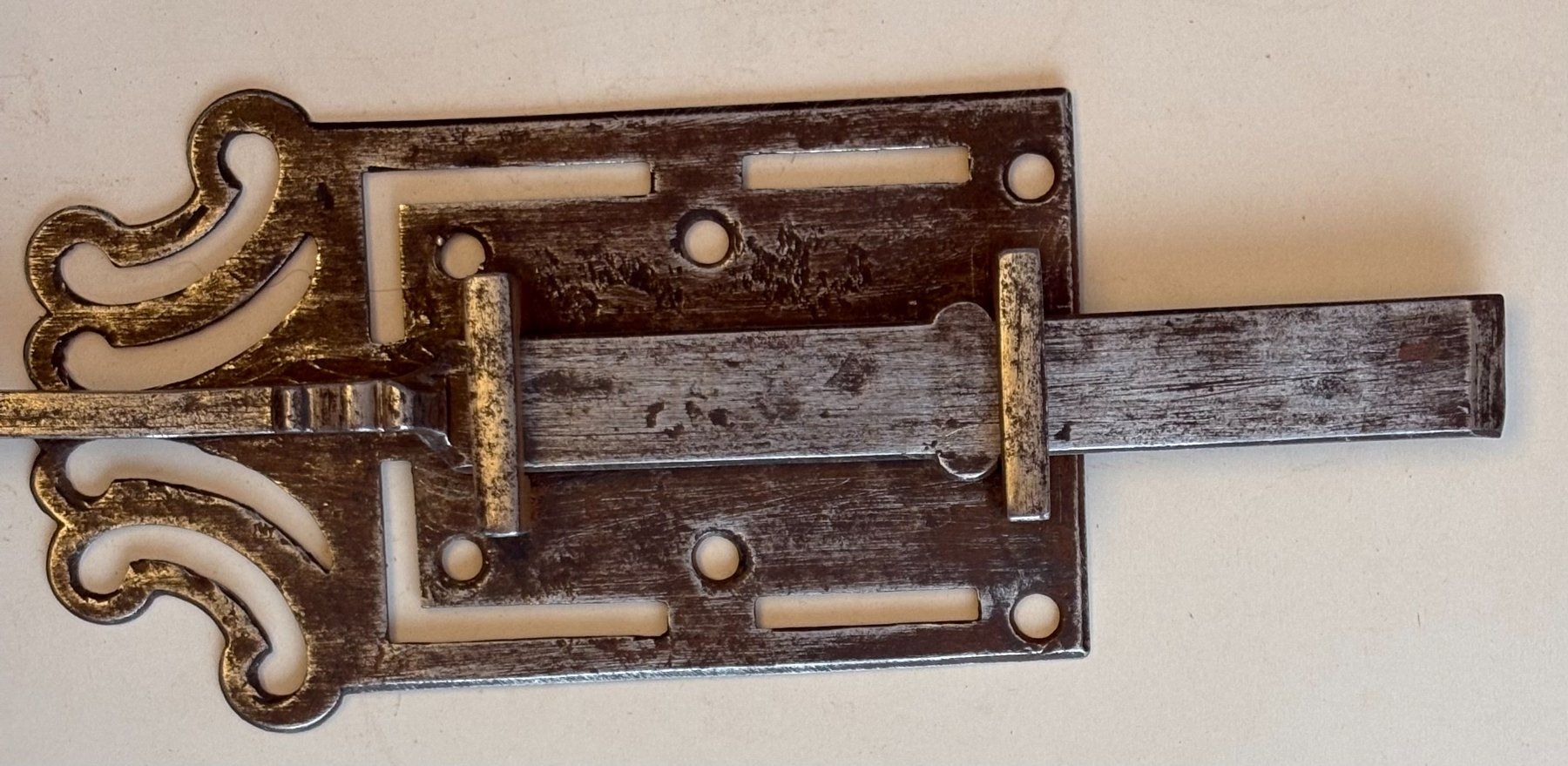 Lucchetti: ANTIKES RIEGEL SCHLOSS 42 CM LANG – Usato da Ostermundigen venduto da wini63 1