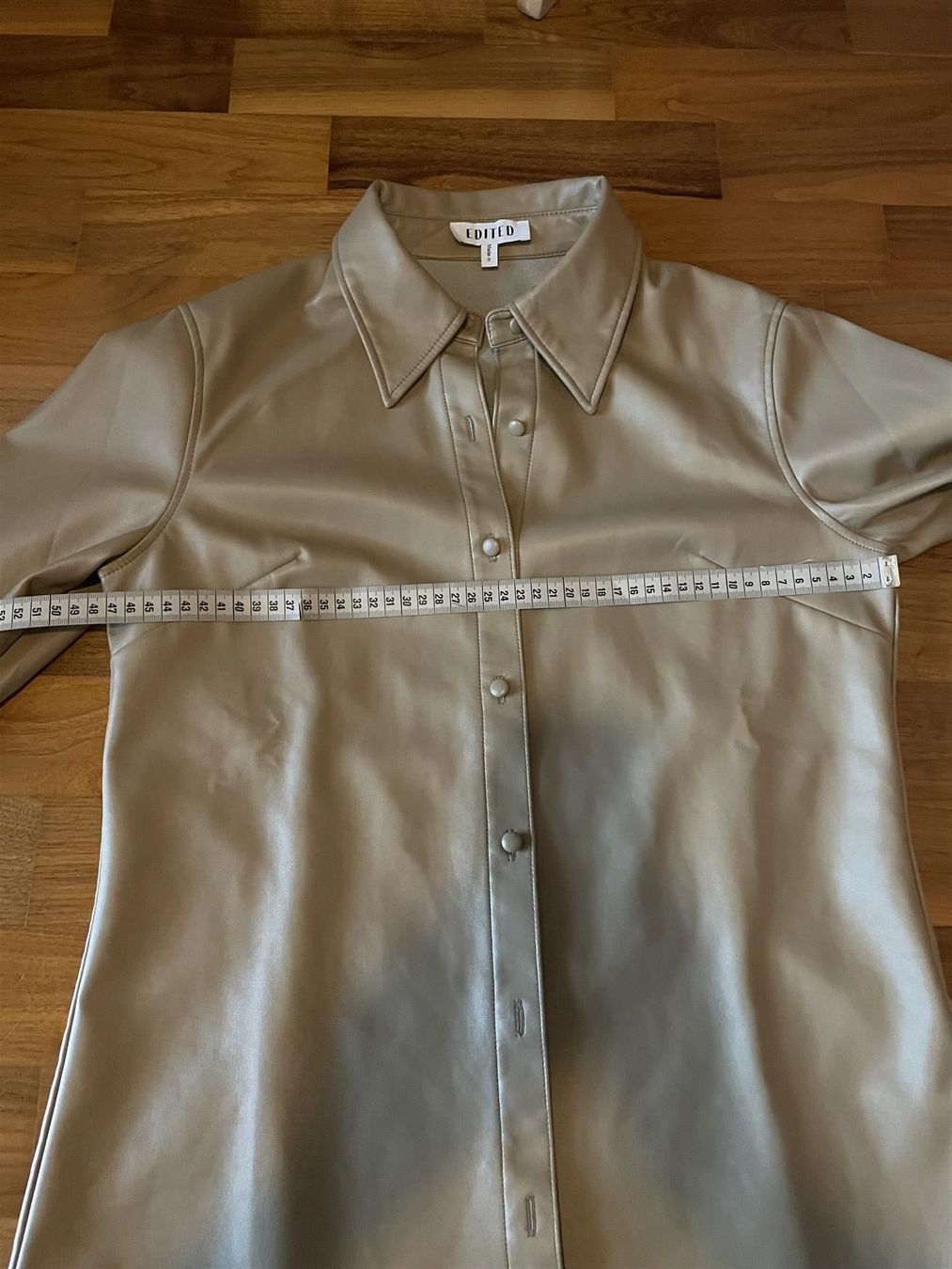 Camicette: Ledereoptik Bluse für jeden Anlass – Nuovo (secondo la descrizione) da Bourguillon venduto da gartenwohnen 8