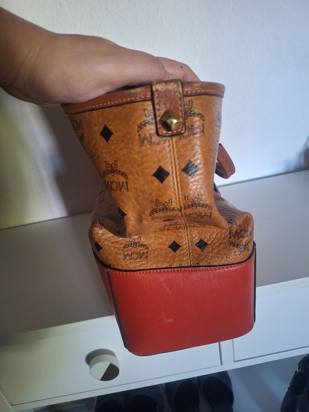 Mcm Sacs femmes: MCM Shopper Cognac – D'occasion à Basel par Ellafix 4
