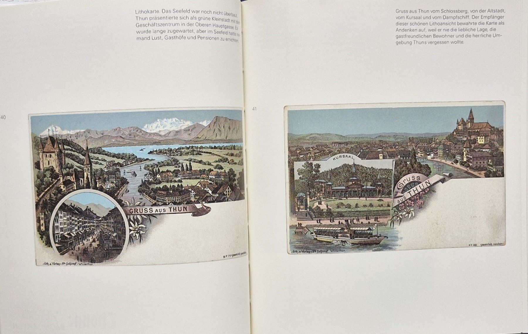 Libri: Gruss aus Thun: über 100 Ansichtskarten um 1900 – Usato da Bern venduto da Mattthias 4