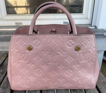 Louis-Vuitton-Tasche Montaigne BB Pink