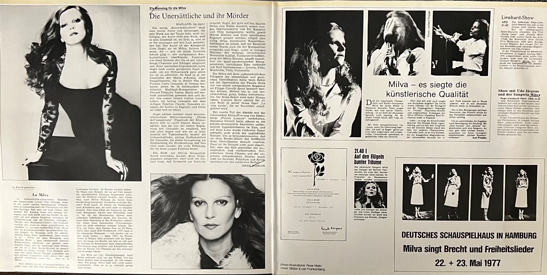 Schallplatten: MILVA STAR - EDITION - Vinyl Doppel-LP – Gebraucht aus Horw von Belowzero0 2