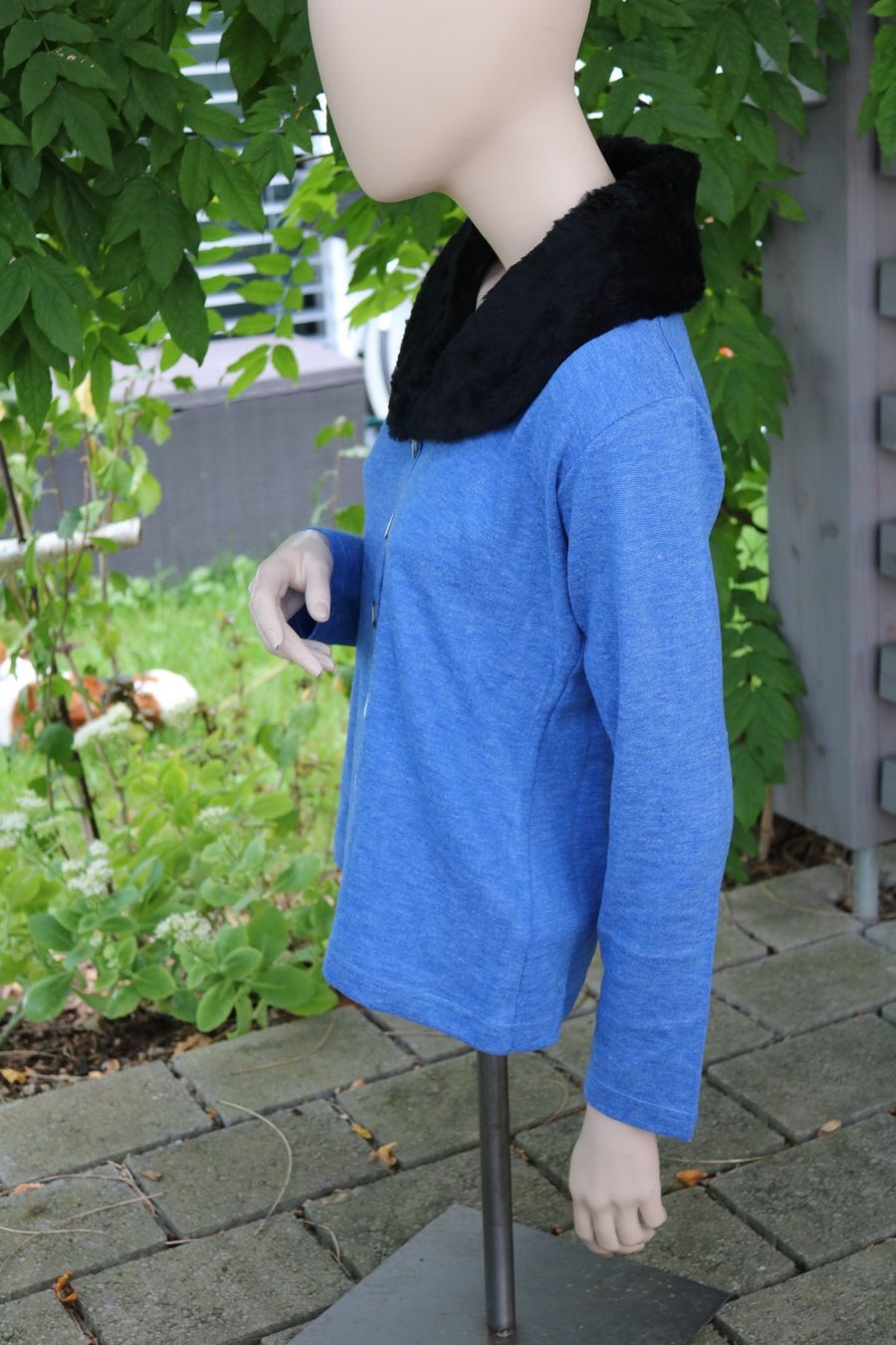 T-shirt: Langarmshirt mit Kragen Marke Basic Life – Usato da Frick venduto da Beni58 3