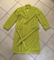 Bademantel / Morgenmantel grün Gr. L unisex wie Neu