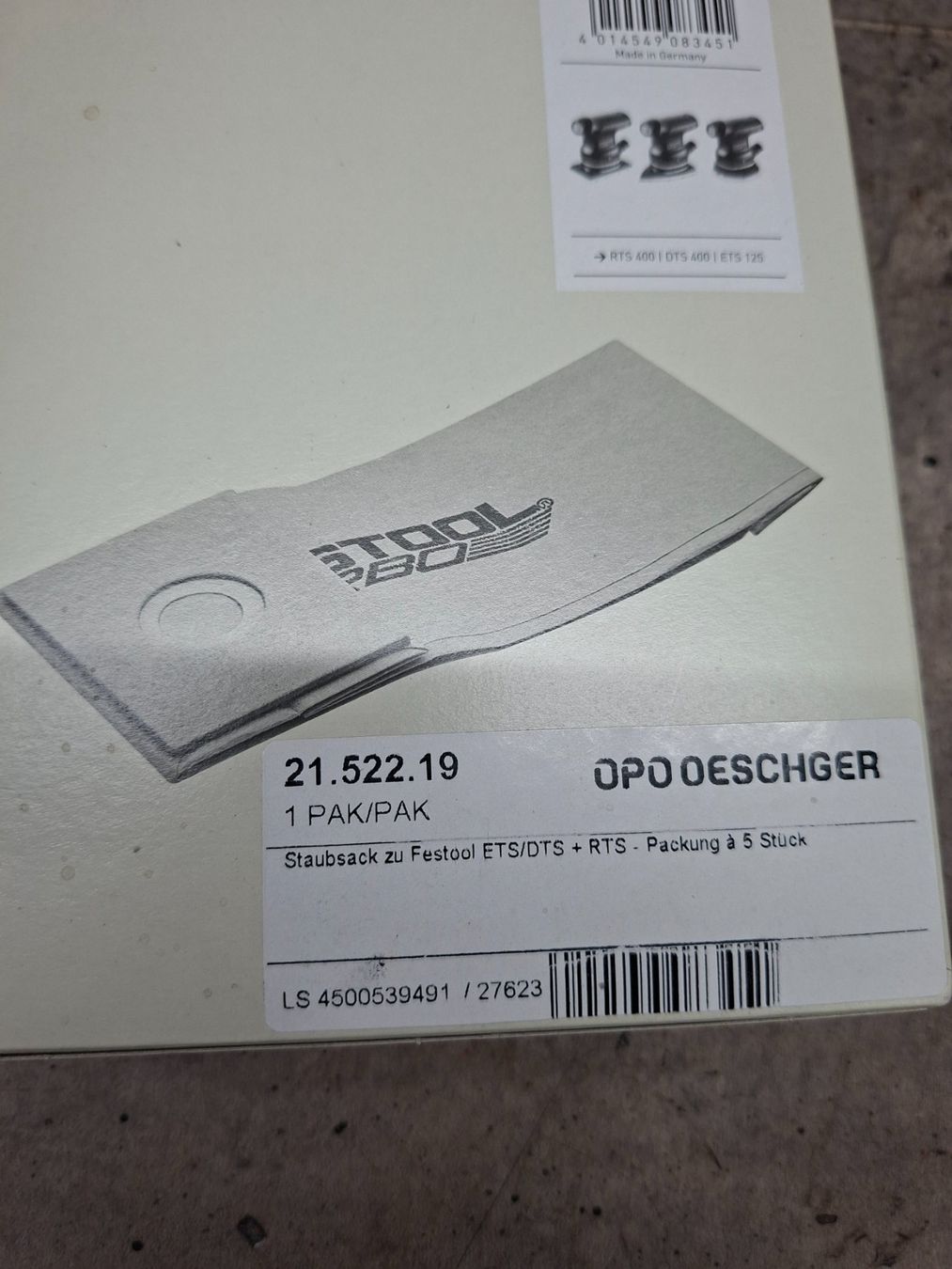 Altro per la casa: Festtool Turbofilter – Nuovo (secondo la descrizione) da Affeltrangen venduto da Faman20 2