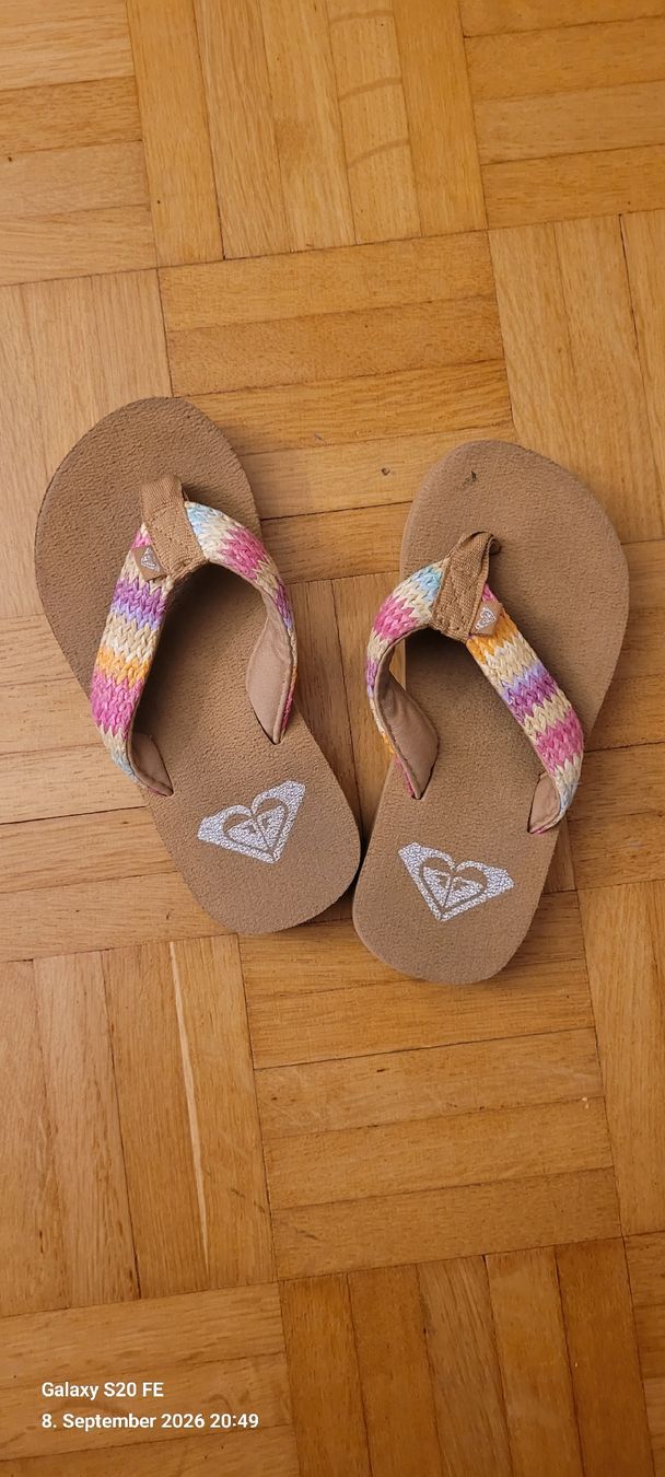 Roxy Scarpe per ragazze: Mädchen Flip Flop Grösse 27 – Usato da Basel venduto da regboo