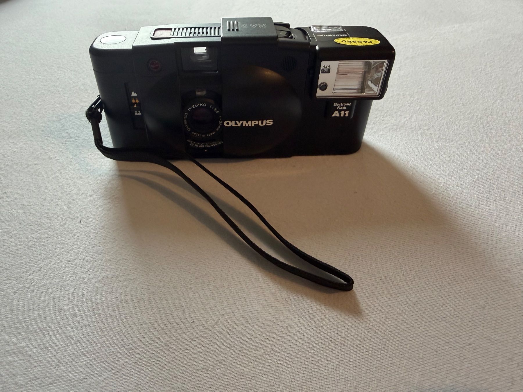 Olympus Kamera: Olympus XA 2 mit A11 Blitz – Neu (gemäss Beschreibung) aus Aarau von KorgPA
