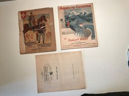 3 partitions Marches Suisses