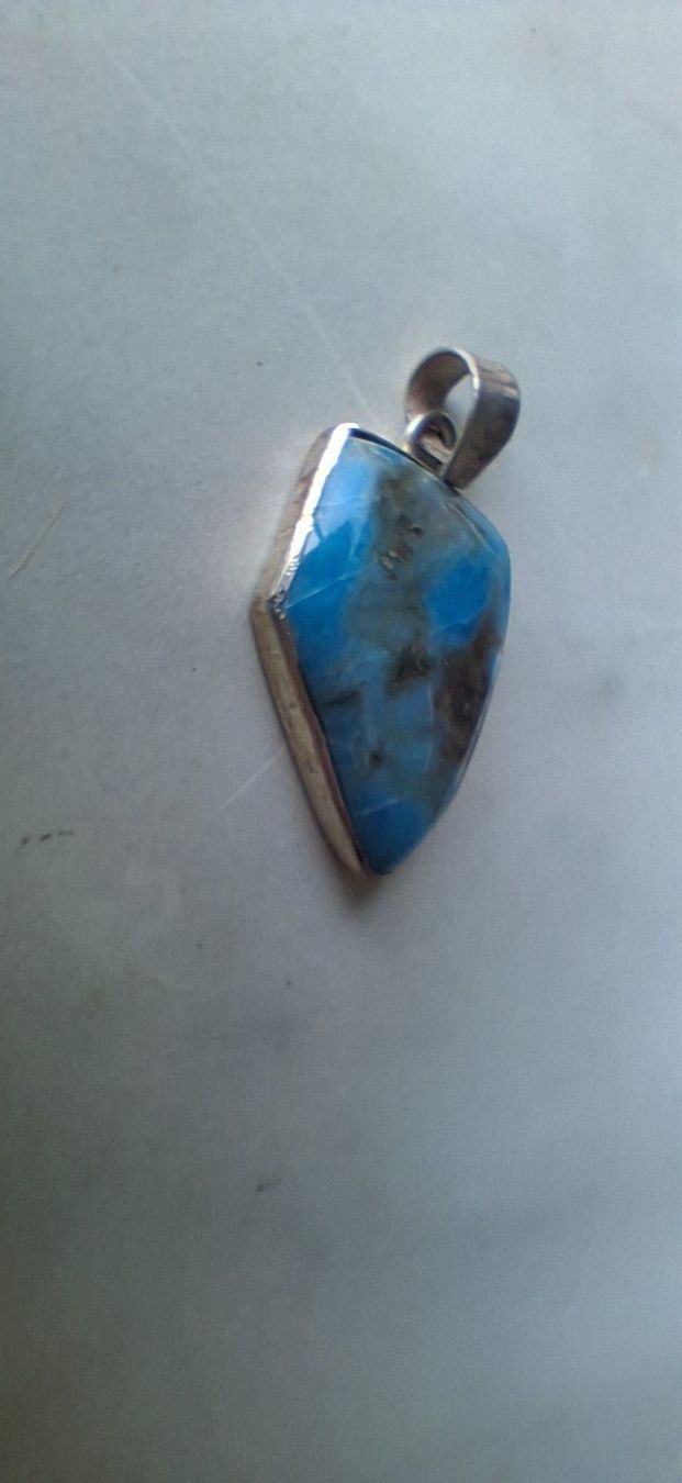 Anhänger: Larimar Silber Anhänger – Neu (gemäss Beschreibung) aus Nürensdorf von Juergb 1
