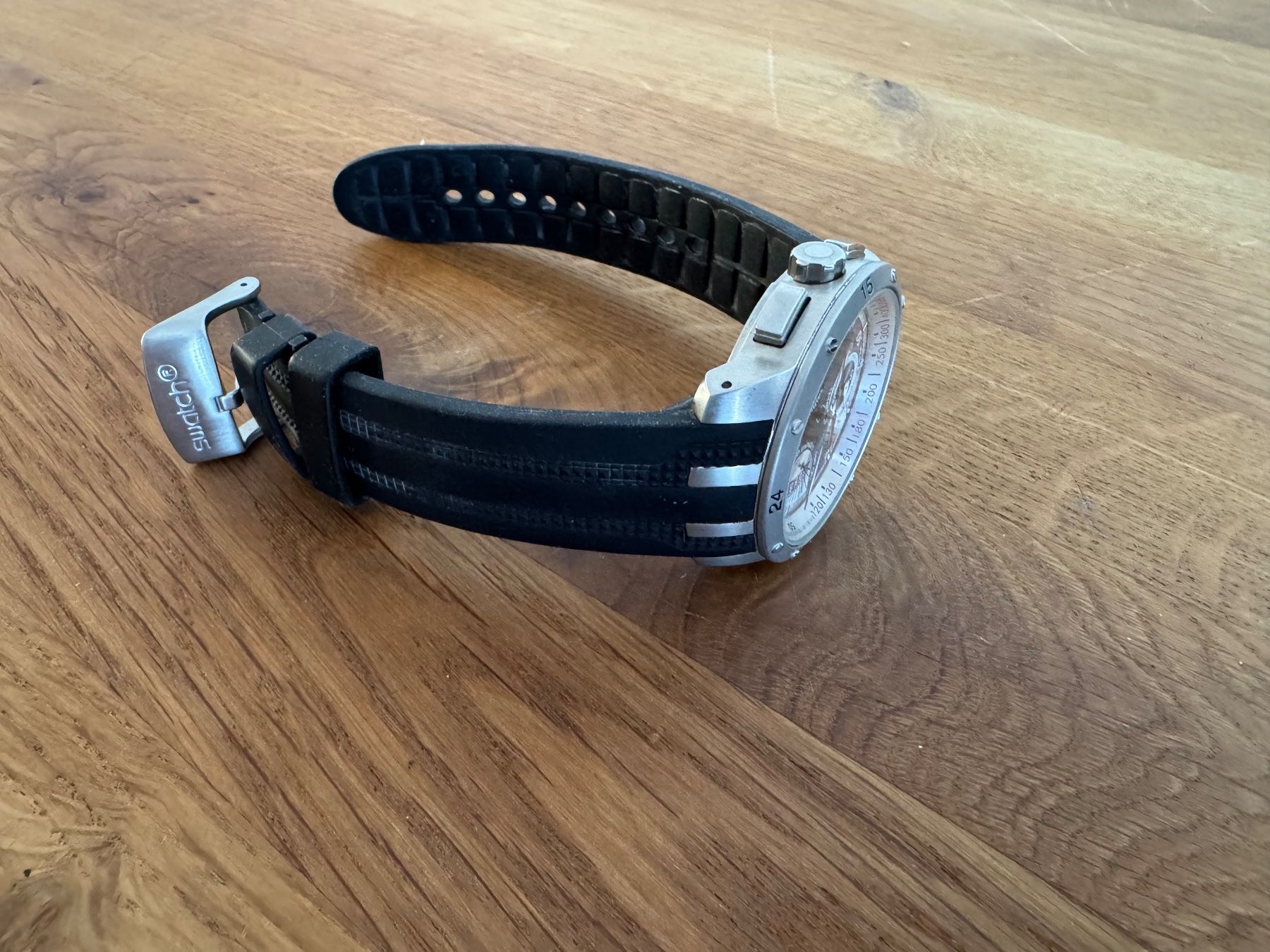 Swatch Orologi: SWATCH CHRONO - EVENING BLACK – Usato da Frauenfeld venduto da lona05 2