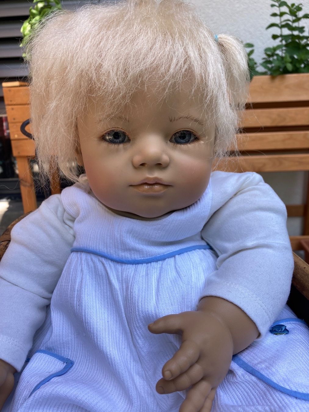 Annette Himstedt Bambole: Annette Himstedt Puppe Ännchen mit Zertifikat und Karton – Usato da Bottmingen venduto da Laternenlicht 6