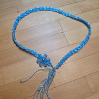 Handgefertigter Perlengürtel 38/40