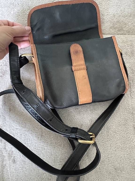 Taschen für Damen: Echtes Leder Tasche – Gebraucht aus Schaffhausen von Fixier 2