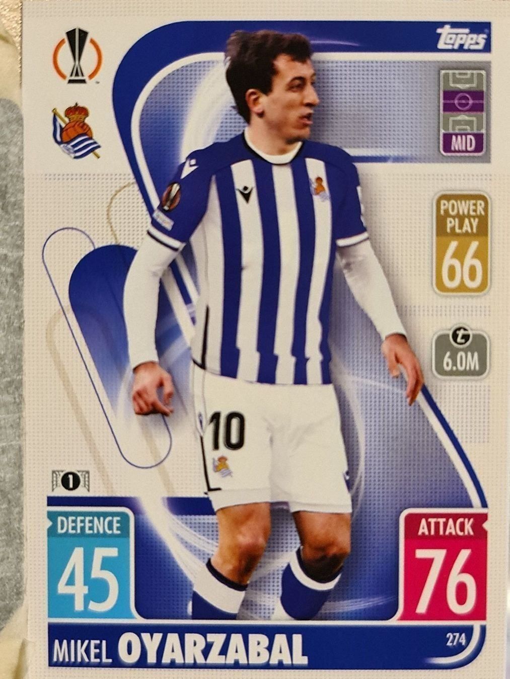 Topps Carte collezionabili: Topps Match Attax 274 – Usato da Dintikon venduto da Prime-shop