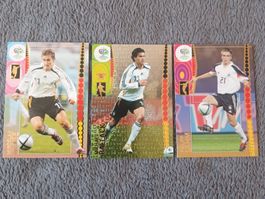 3x Panini WM 2006 Deutschland Cards - Ballack Lahm & Klose