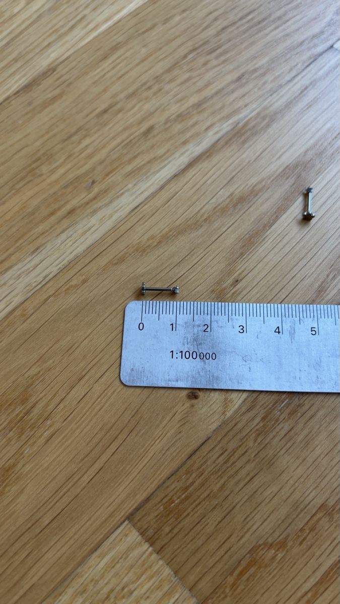 Bijoux piercing: 2 gerade Piercing Stecker – D'occasion à Boniswil par sa_land 3