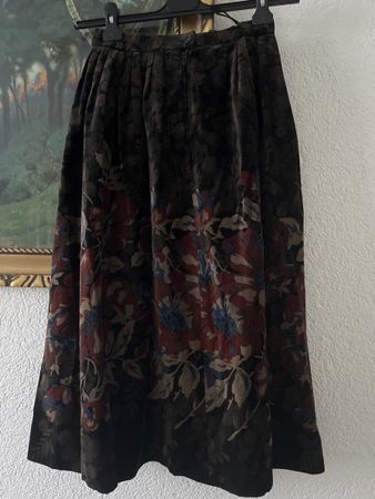 JOSEF KLEINFUS rok fon Night Raucher gr 36braun Blumenmuster