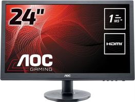 AOC e2460Sh Gaming Monitor 1920x1080 60hz