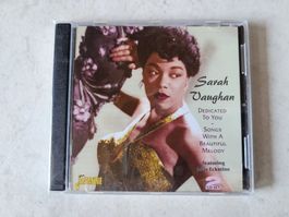 Sarah Vaughan - Dedicated To You / 2 CD Set Fabrikneu