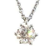 0.79ct. E/SI Solitär-Diamantanhänger, 750 Weissgold 7.890,-
