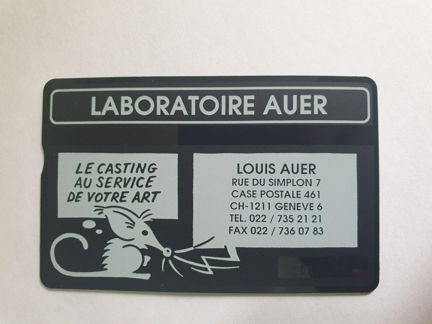 Schede telefoniche: Laboratoire Auer - Blitz / 300ex / ungebr. – Usato da Rain venduto da chesz 1