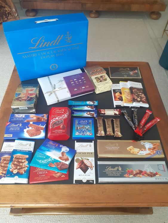 Exquisiter Lindt & Sprüngli Schokoladenkoffer Kaufen auf Ricardo