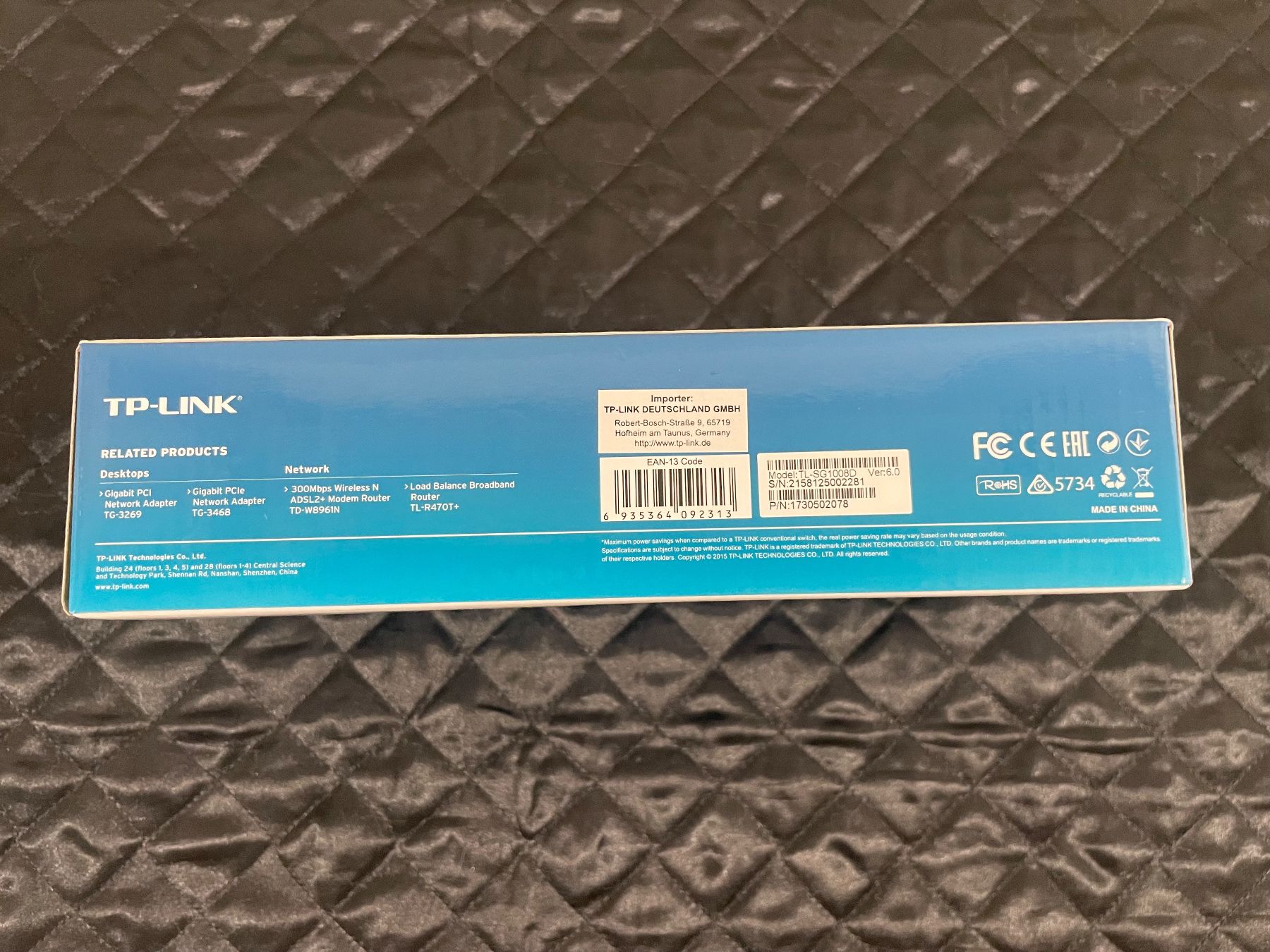 TP-Link Modems & Router: TP-Link 8-Port Gigabit Switch TL-SG1008D – Neu und originalverpackt aus Kirchberg SG von EPGaemperle 2