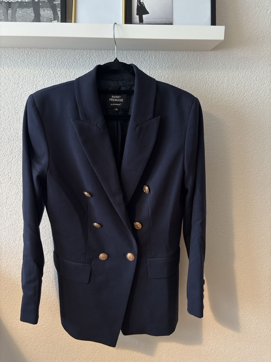 Manor Giacche: Navy Blazer mit Schmuckknöpfen – Usato da Grafenried venduto da Poca81