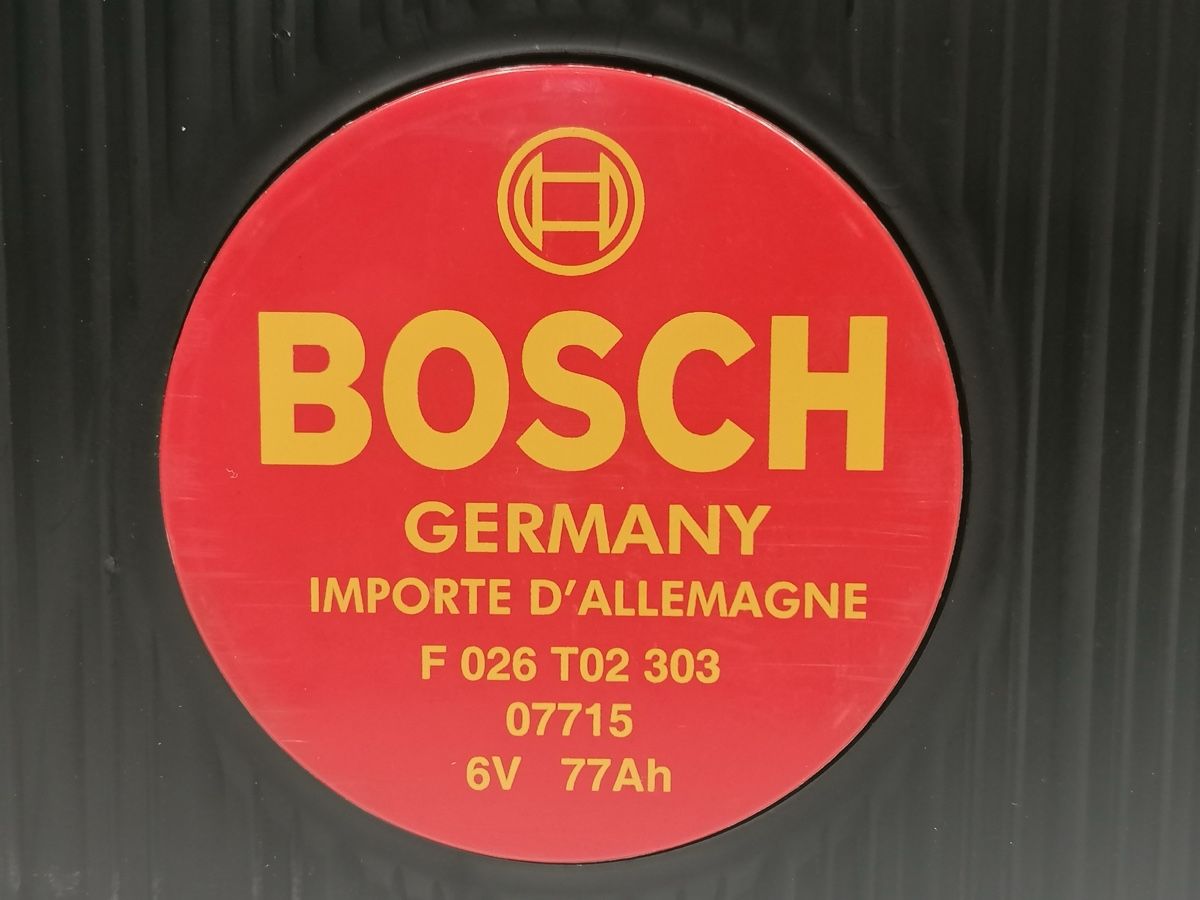 Bosch Batterie: Bosch 6 V Oldtimer Batterie 77 Ah 360 A – Nuovo e nell'imballaggio originale da Winterthur venduto da pat_vlh8 3