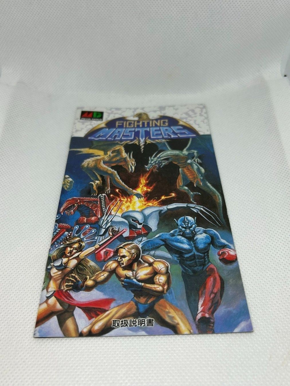 Sega Giochi: Fighting Masters - Sega Mega Drive manual – Usato da Lausanne venduto da Retro-geek