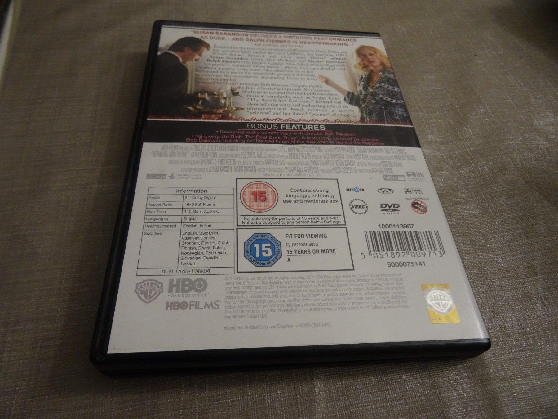 Tutti i DVDs: Bernard und Doris DVD UK ENGLISCH – Usato da Olten venduto da Disc-Verkauf 2