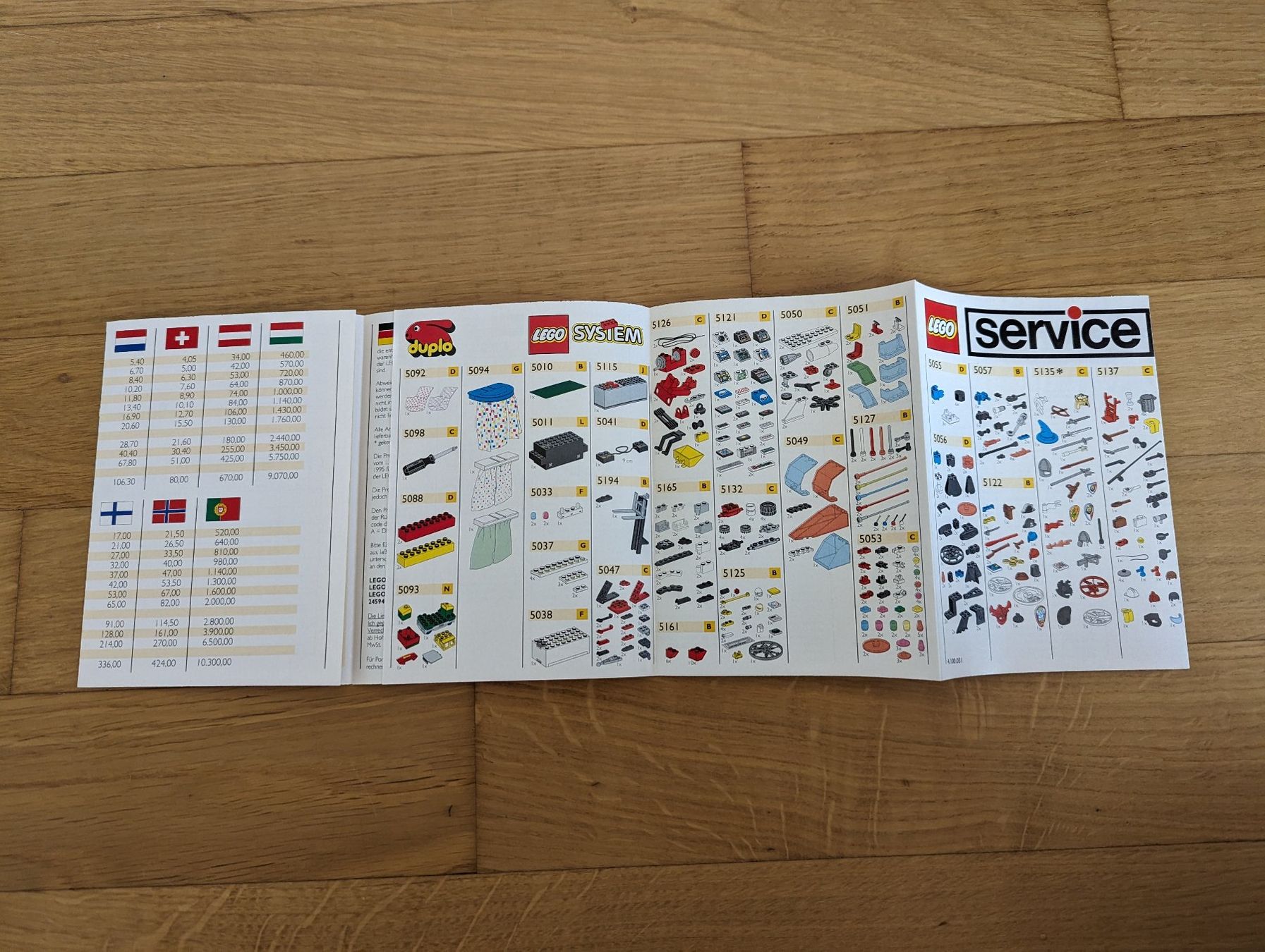 Lego Baukästen: Lego Service 1995 - Prospekt – Gebraucht aus Luzern von phi_89 1