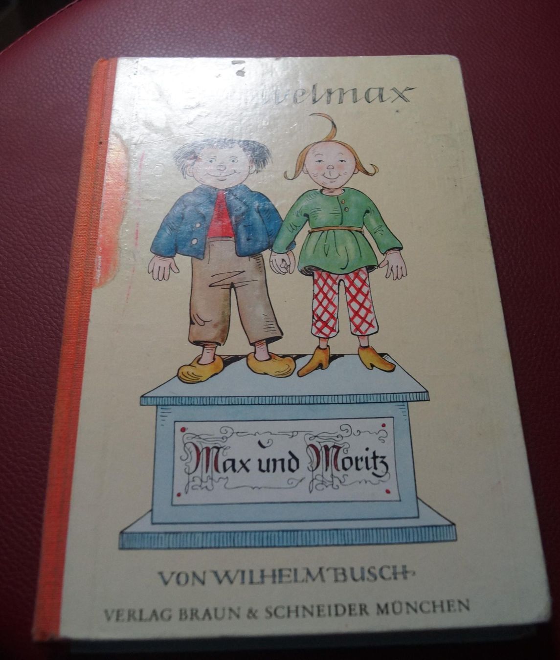 Bücher: Struwelpeter und Max und Moritz in einem Buch 1954 – Gebraucht aus Zuben von Rex4 1
