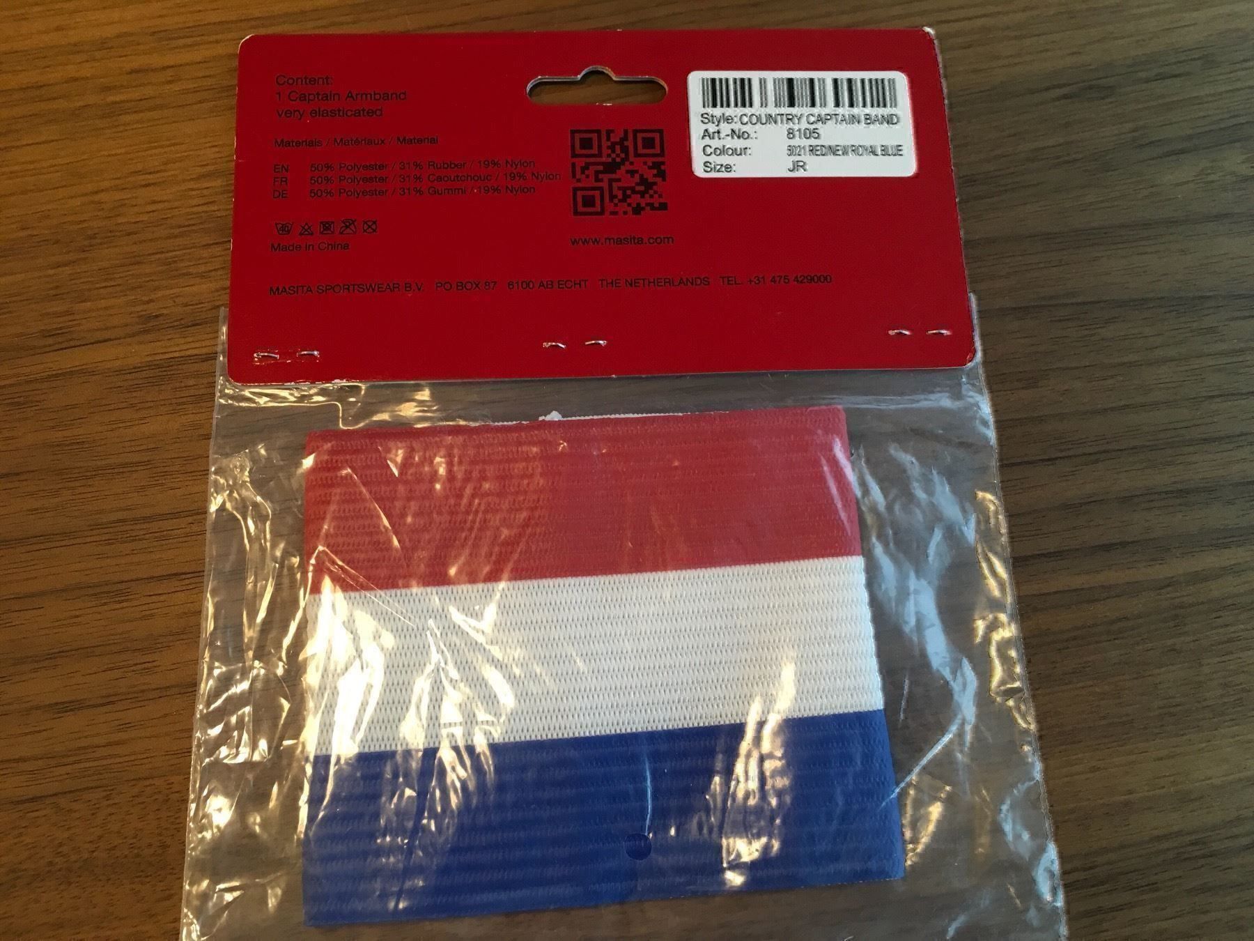 Bracelets: Captain Band Junior Holland Niederlande – Neuf avec emballage d'origine à Oberrohrdorf par Desteny1 1