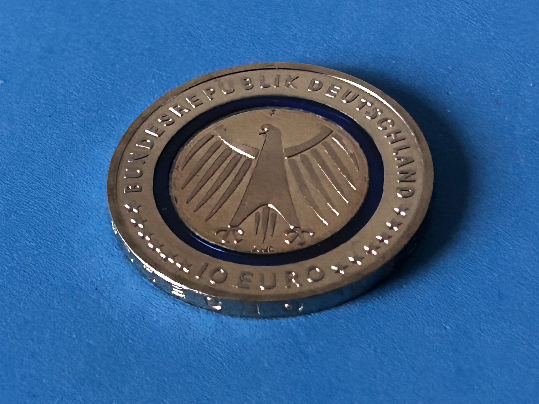 Tutti le monete: Germany -  10 Euro - THW 2025 UNC – Nuovo (secondo la descrizione) da Corcelles NE venduto da AJKader 1