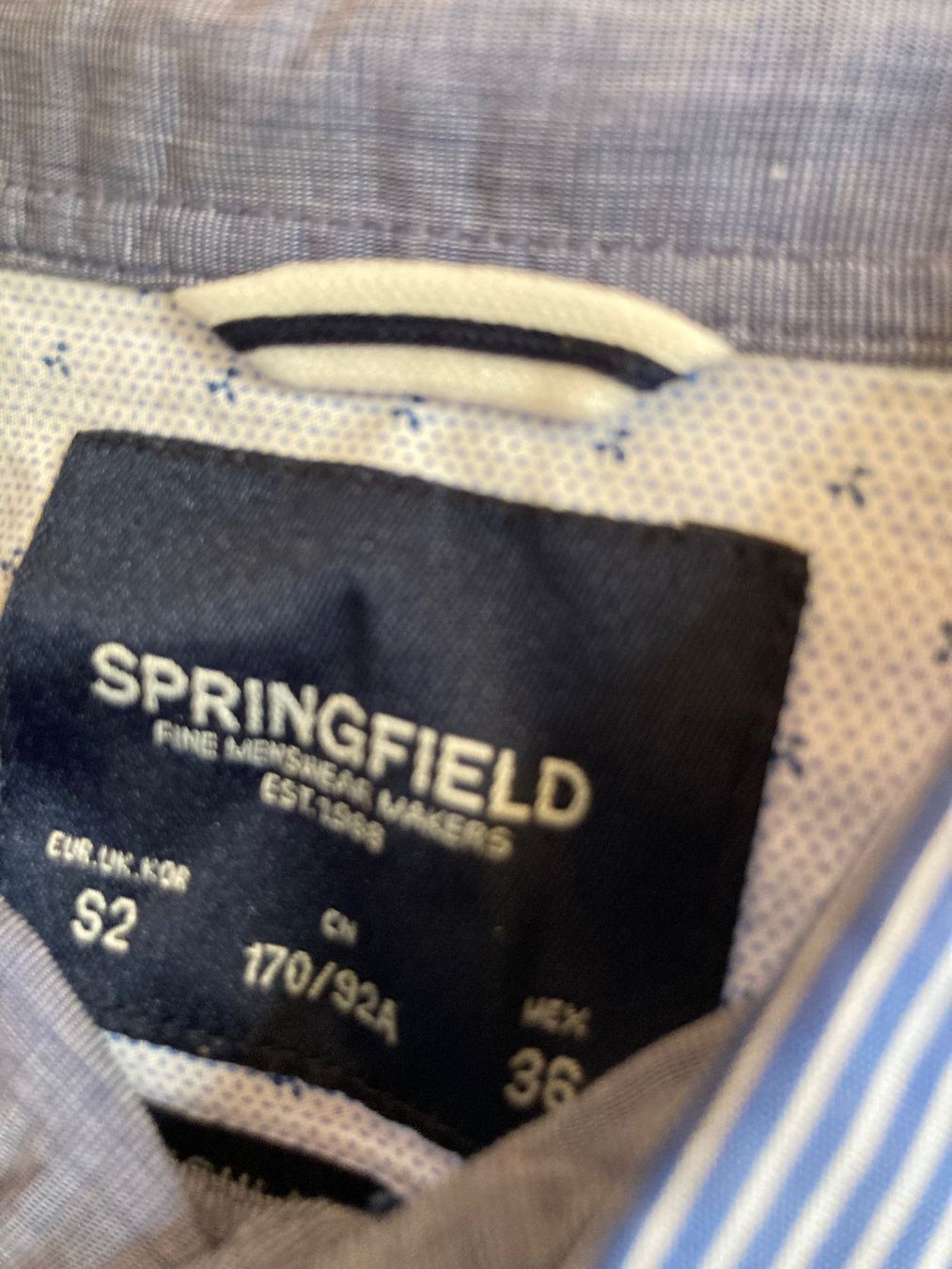 Camicie, T-shirt & Polo: Hemd Jugendlicher Springfield – Usato da Châbles FR venduto da Tunturi7 1