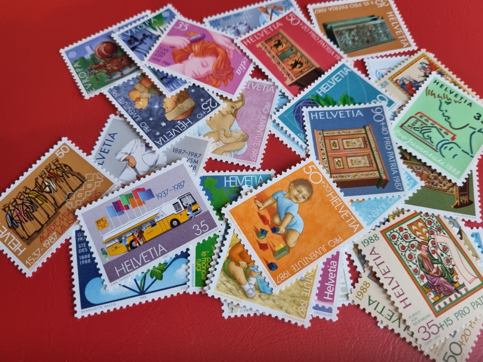 Alle Briefmarken: FRANKATURWARE SCHWEIZ: 20.55 CHF - PPSTFRISCH – Neu (gemäss Beschreibung) aus Heimenschwand von rog_p7h9
