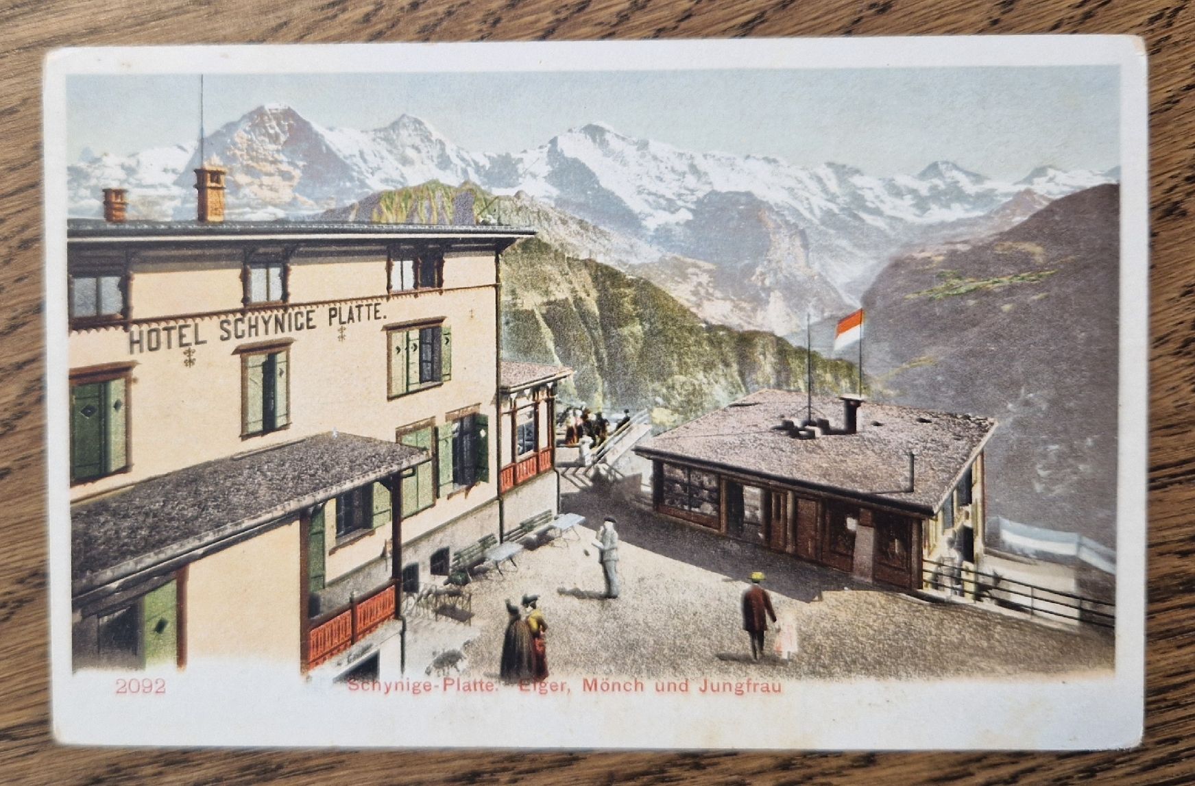 Cartoline postali: Hotel Schynige Platte – Usato da Ebikon venduto da Donar50