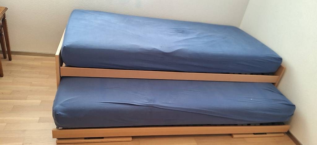 Letti: Lit gigogne 90 x 200, 2 matelas – Usato da Conthey venduto da crittin1 2