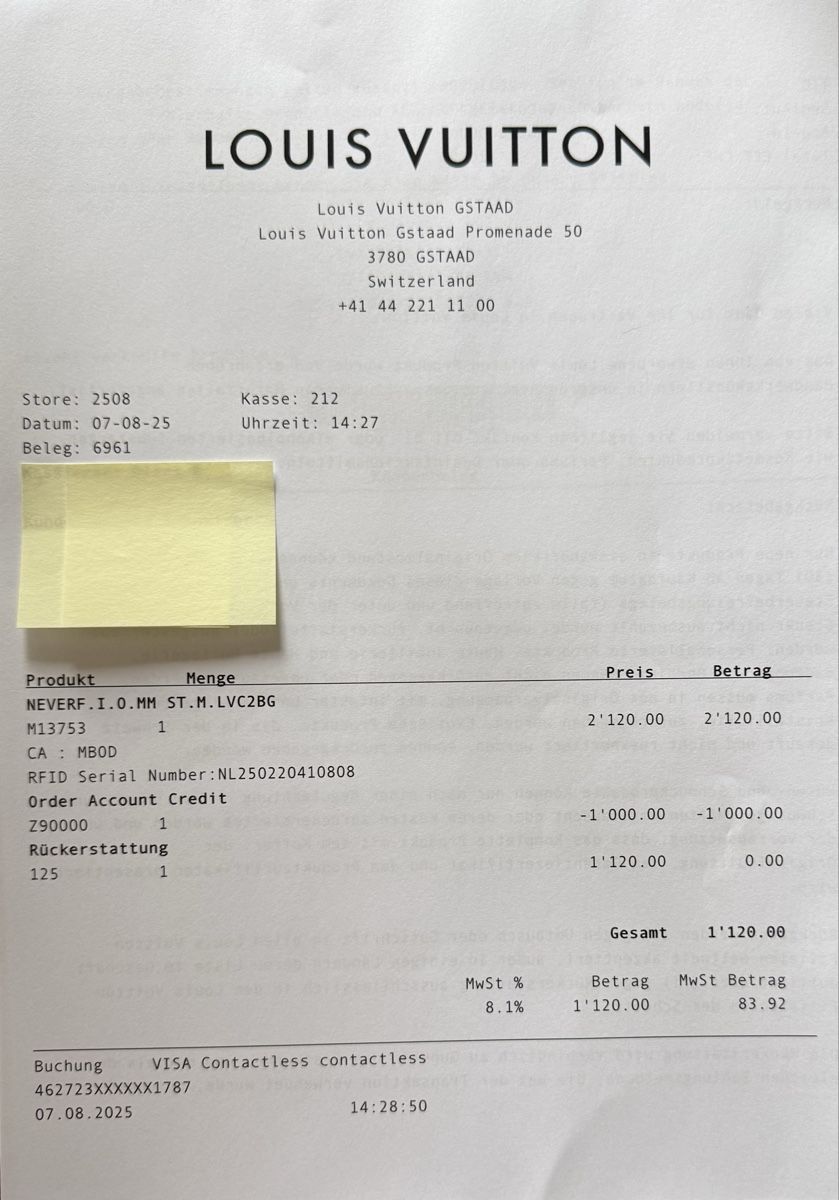 Louis Vuitton Taschen für Damen: Louis Vuitton Neverfull MM Inside Out 2025 – Gebraucht aus Büetigen von Mo_driver99 4