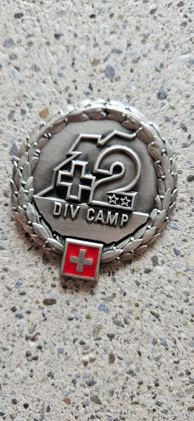Schweizer Armee Placchette & Badge: *** Beretemblem Silber *** – Nuovo (secondo la descrizione) da Riedholz venduto da fr_sIruP