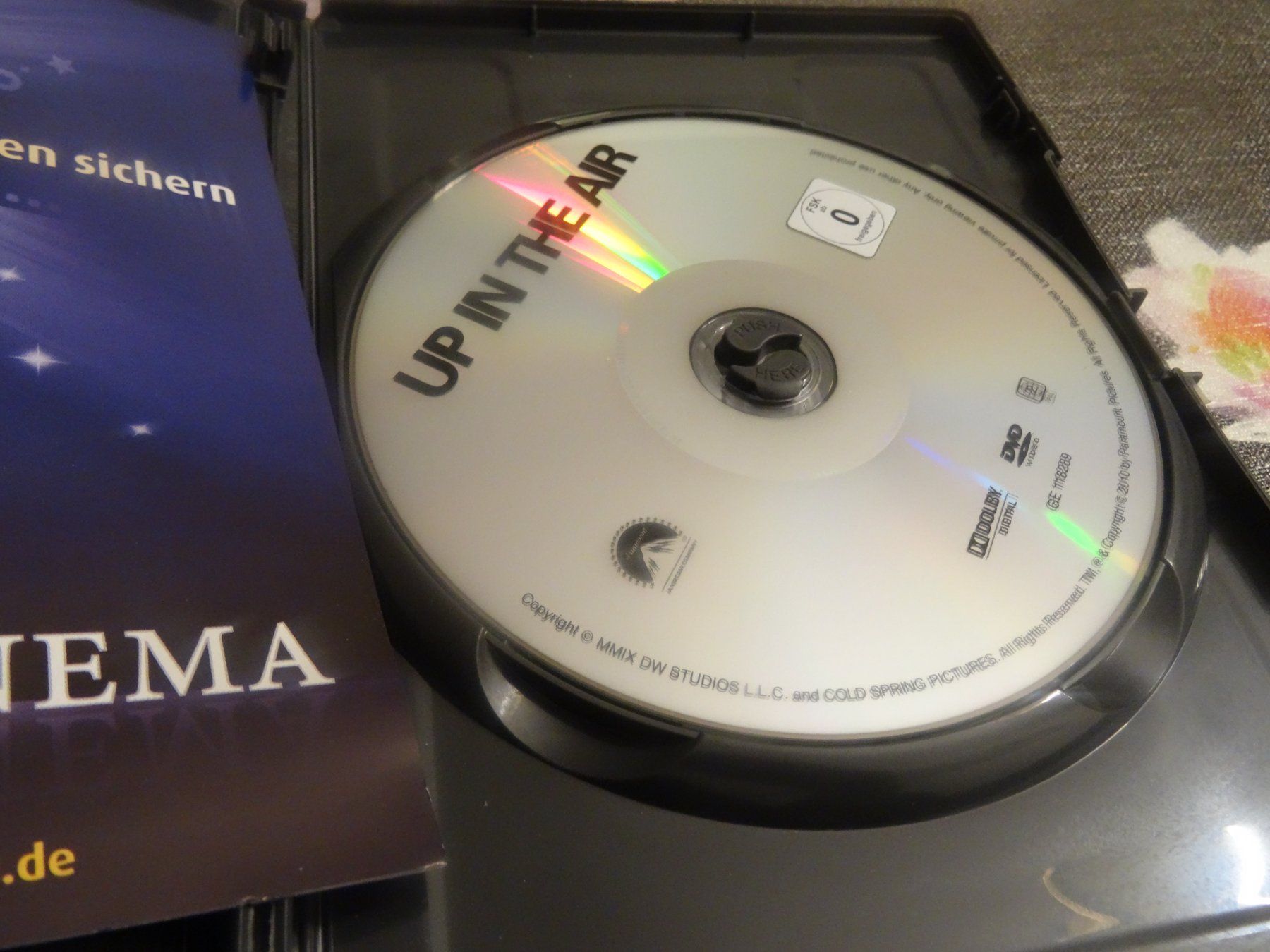 Alle DVDs: Up in the Air DVD – Gebraucht aus Olten von Disc-Verkauf 1