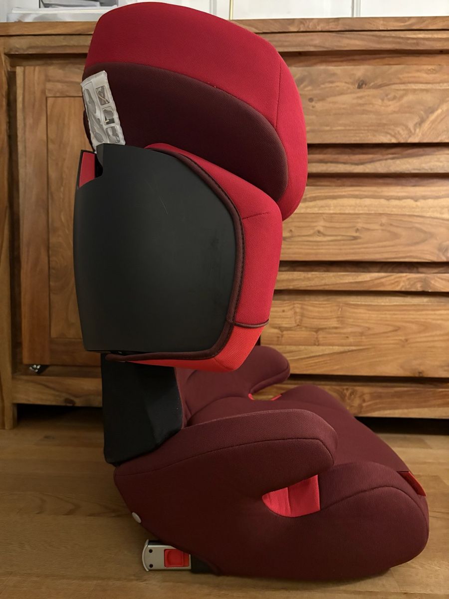 Cybex Auto-Kindersitze: Cybex Solution X-fix Rumba red in PERFECT state! – Neu (gemäss Beschreibung) aus Morges von zooei 1