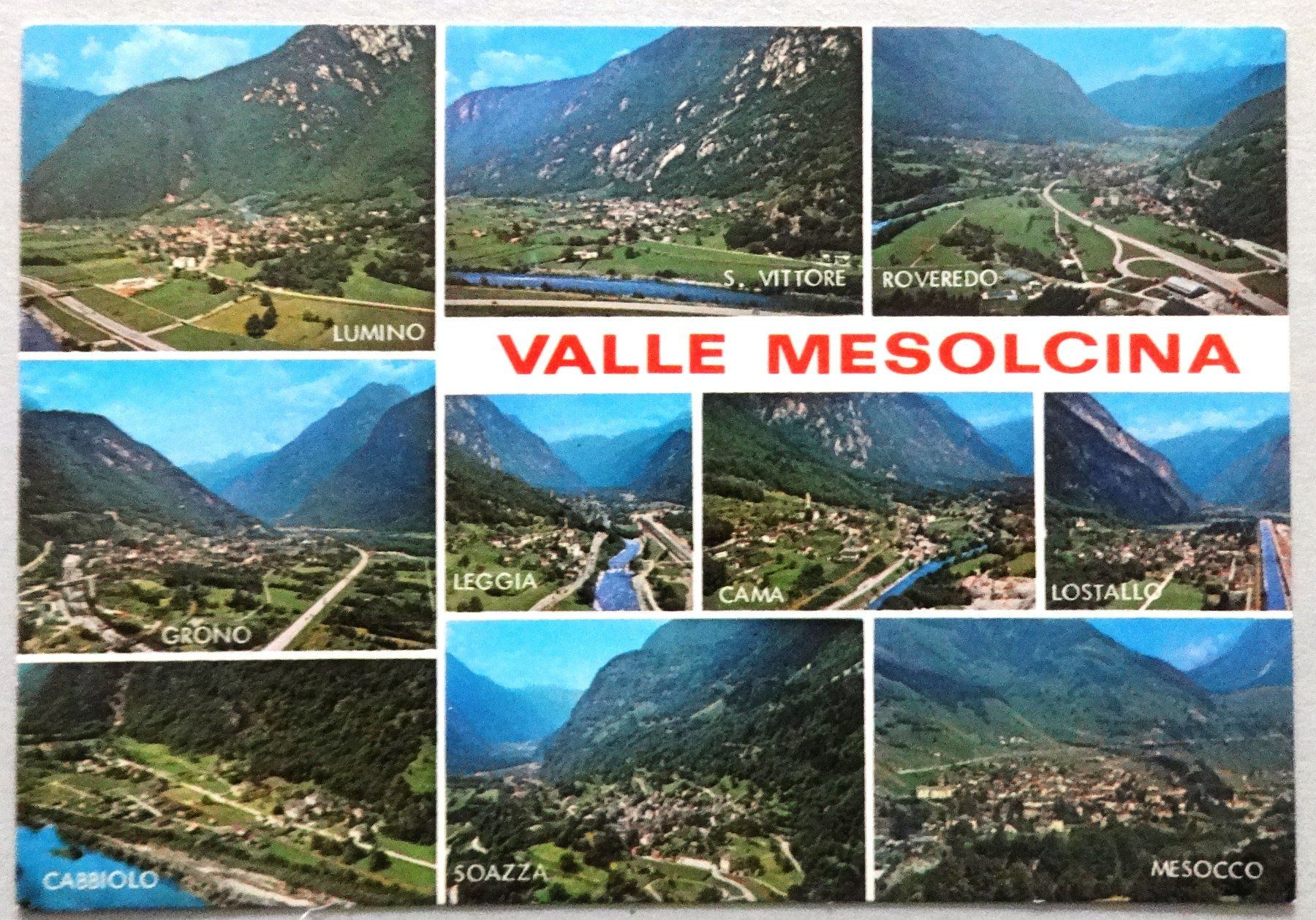 Cartoline postali: Valle Mesolcina – Usato da Fétigny venduto da Billy2miny